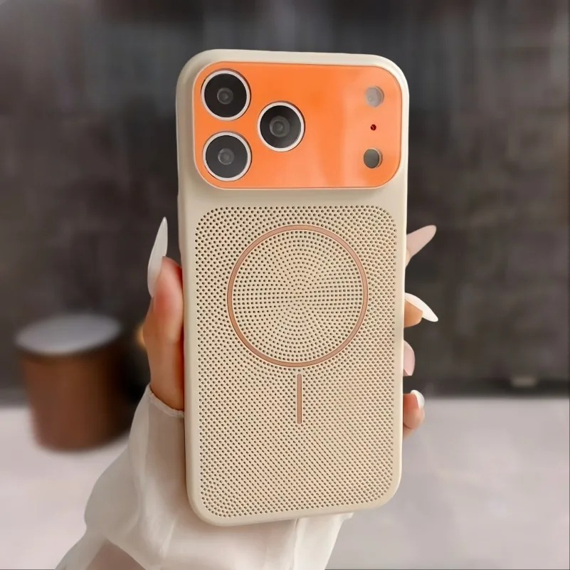 Heat Dissipation Mesh Breathable Case - Coque magnétique à dissipation thermique couleur