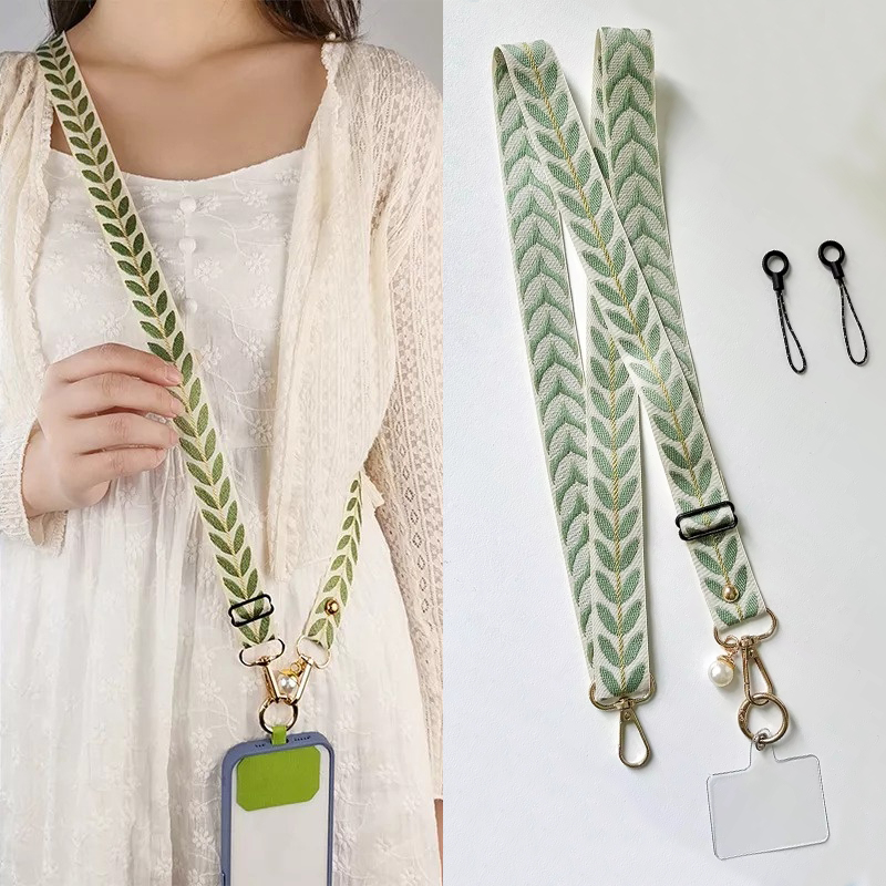 Crossbody Lanyard Neck Strap Case - Sangle de téléphone portable pour épaule