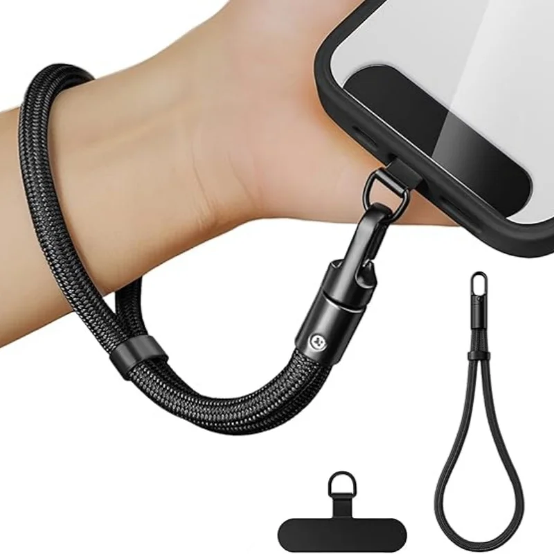 Crossbody Lanyard Neck Strap Case - Cordon universel pour téléphone avec clip,