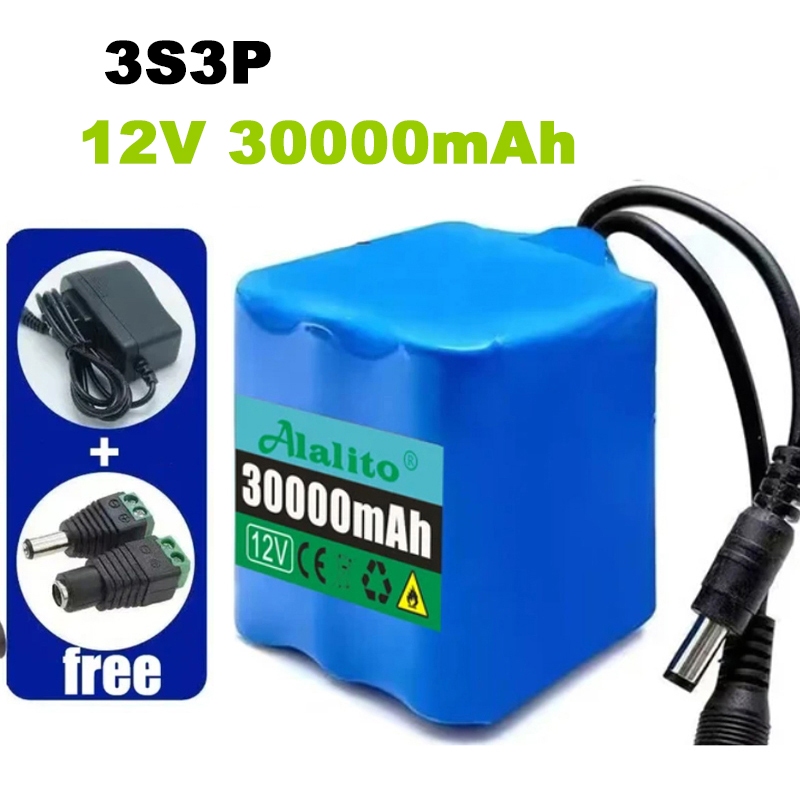 Chargers - Nouvelle batterie 12V 3S4P 40000mah 18650