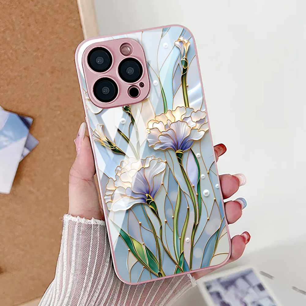 Screen Protectors - Coque de téléphone fleur de Lotus