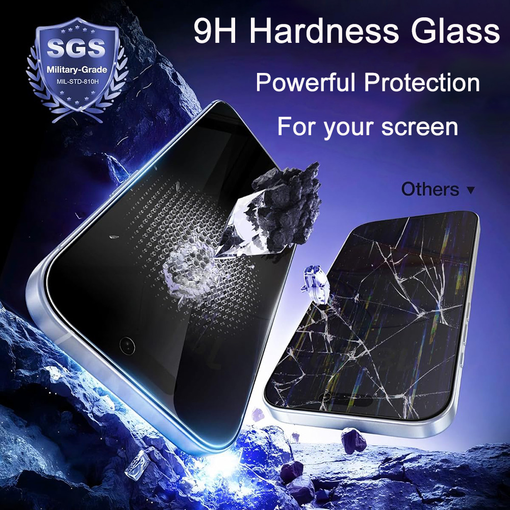 Lot de 3 protections d'écran e - Anti Spy Privacy Glass Case avis et prix