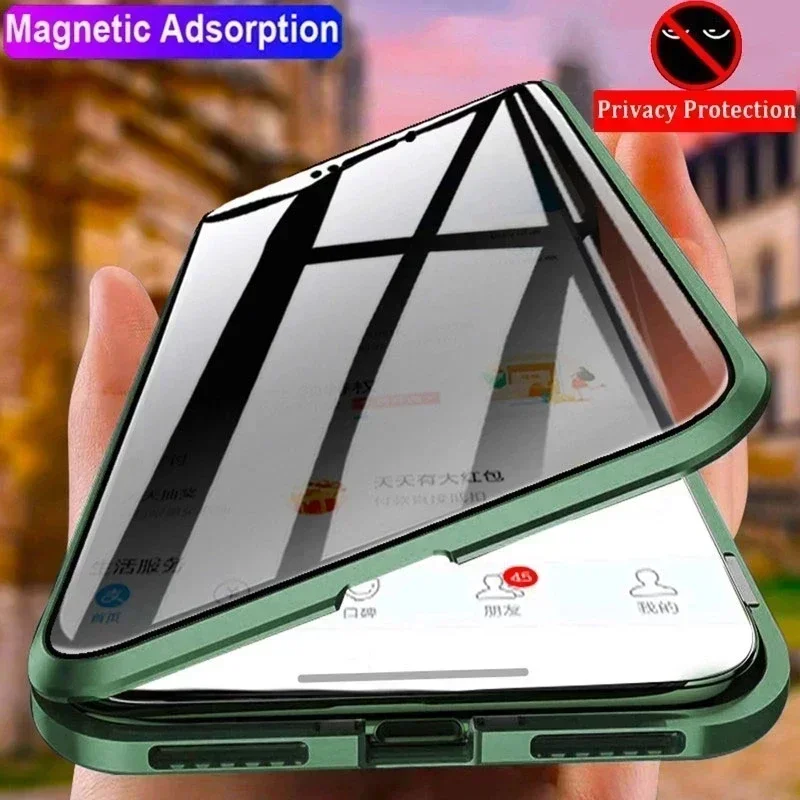 Coque de confidentialité anti- - Anti Spy Privacy Glass Case avis et prix