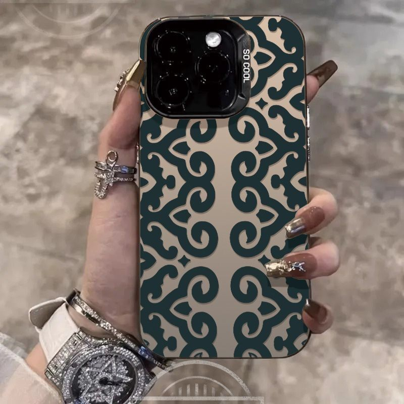 Coque de téléphone vintage à m - Vintage Floral Pattern Soft Case avis et prix