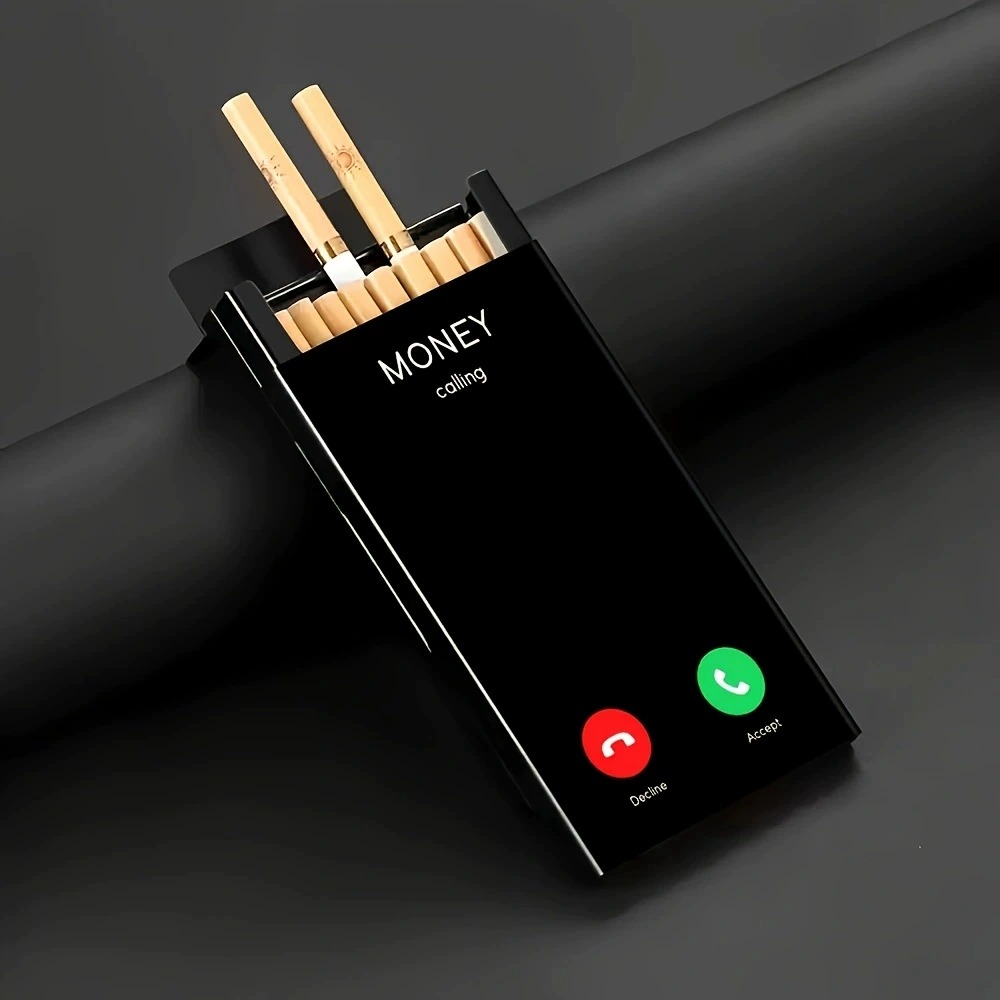 Étui à cigarettes en métal fin - Phone Cases avis et prix