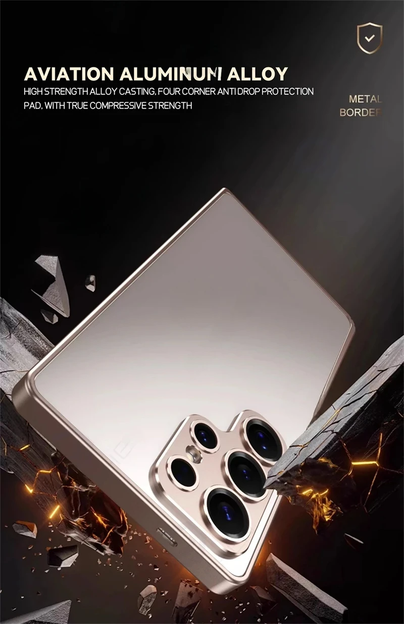 Coque pare-chocs avec cadre en - Metal Bumper Aluminum Frame Case avis et prix