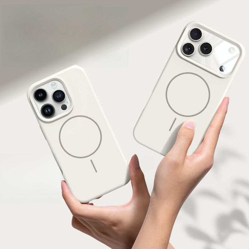 Coque de téléphone magnétique  - Liquid Silicone Magnetic Phone Case avis et prix