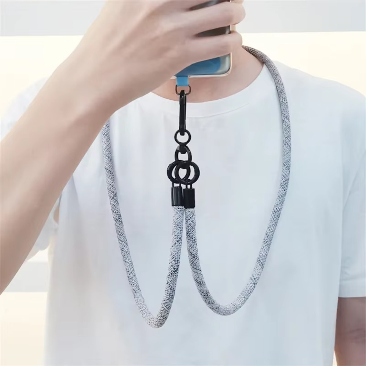 Lanière universelle longue et  - Crossbody Lanyard Neck Strap Case avis et prix