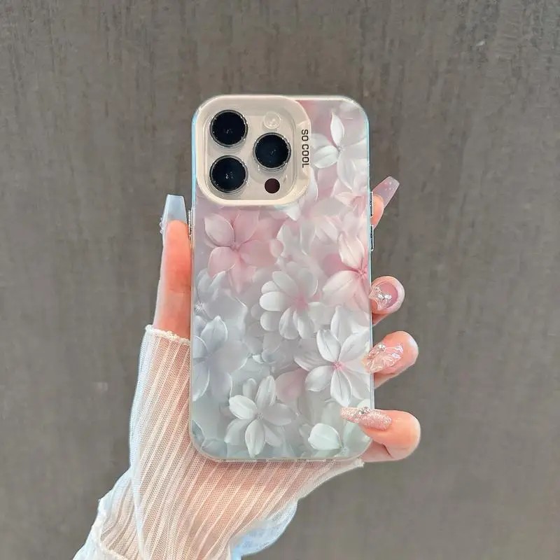 Coque Fleur Rose Antichoc avec - Screen Protectors avis et prix