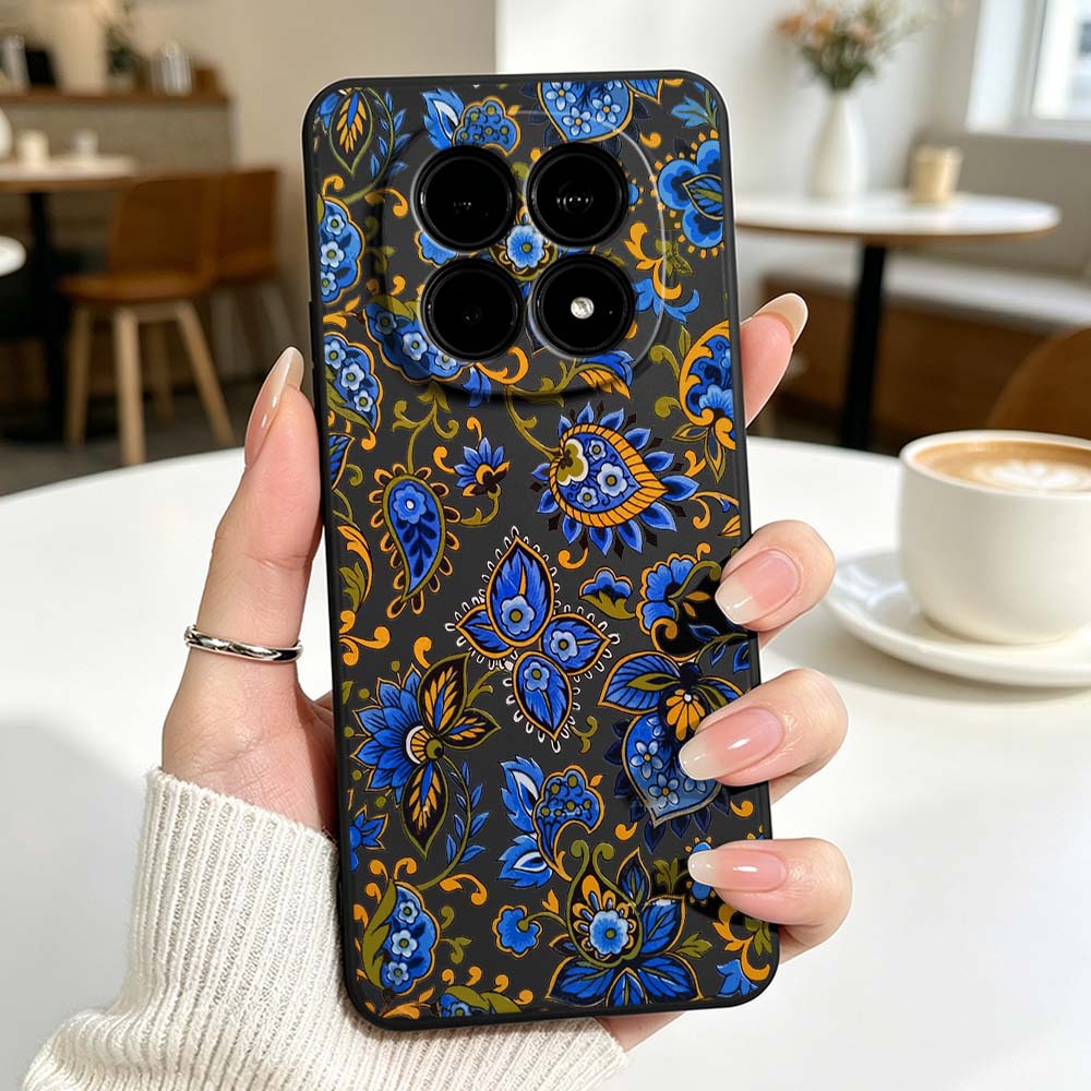 Coque de téléphone à motif Flo - Vintage Floral Pattern Soft Case avis et prix