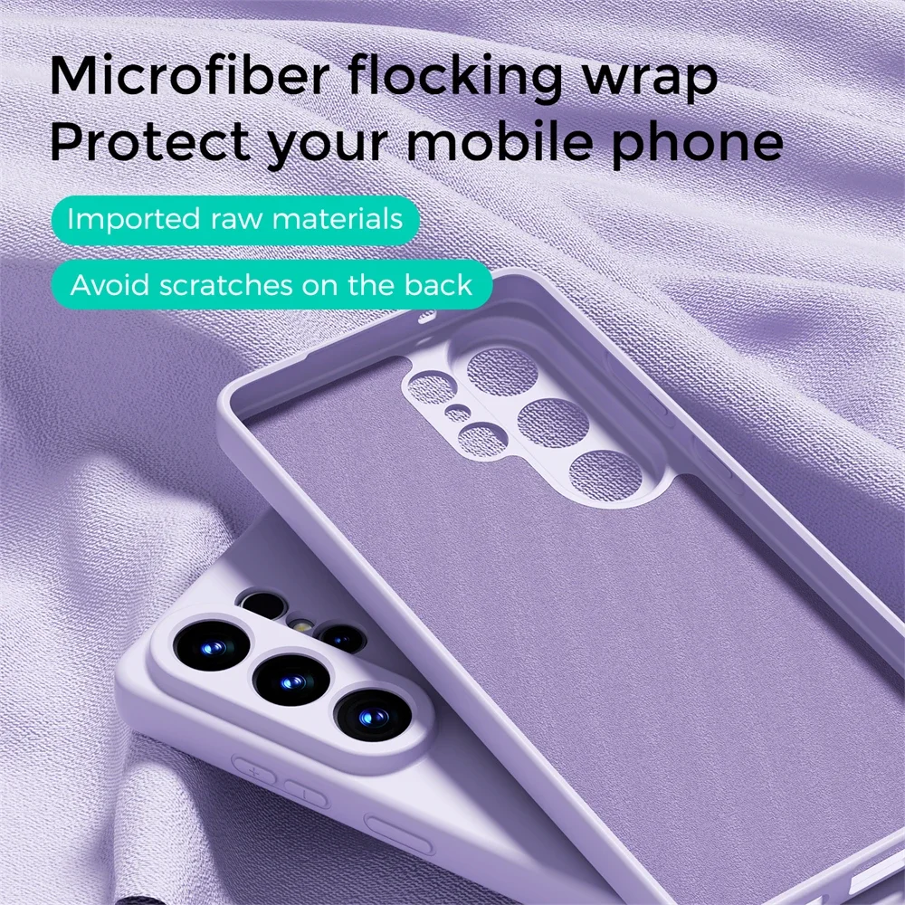 Coque de téléphone en silicone - Liquid Silicone Magnetic Phone Case avis et prix