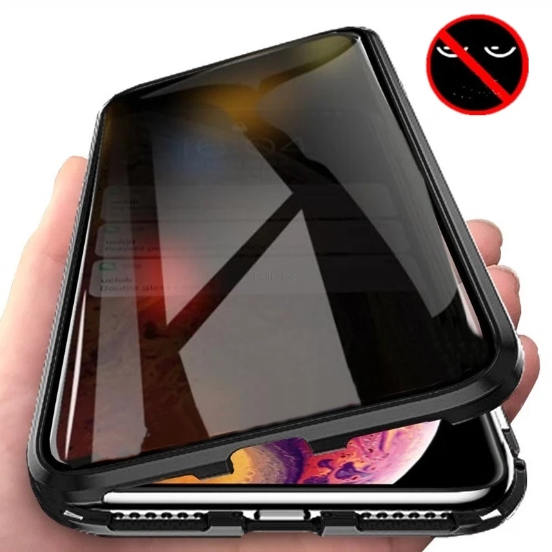 Coque métallique de confidenti - Anti Spy Privacy Glass Case avis et prix