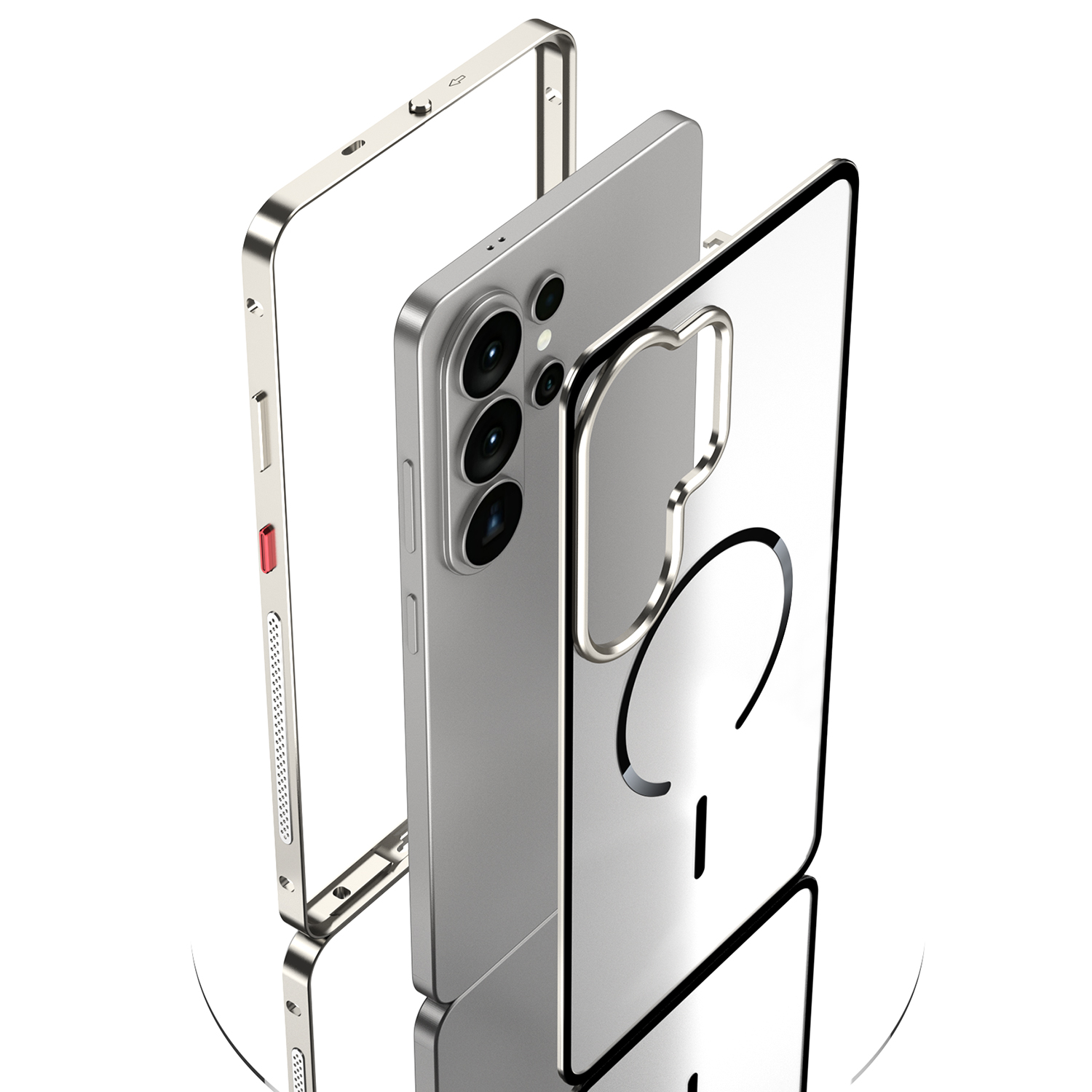 Coque de protection antichoc e - Metal Bumper Aluminum Frame Case avis et prix