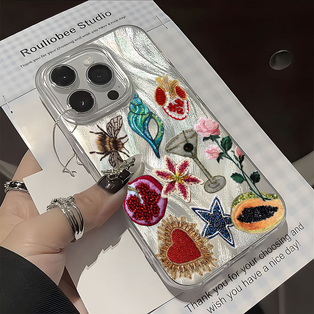 Coque de téléphone à motif flo - Vintage Floral Pattern Soft Case avis et prix